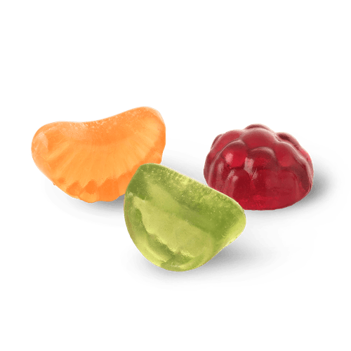 Bala de Gelatina Mix de Frutas Naturais 70g