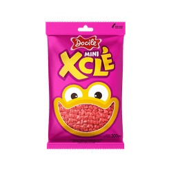 Mini Chicles Vermelho 500g