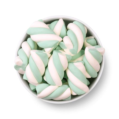 Marshmallow Twist Verde e Branco 250g