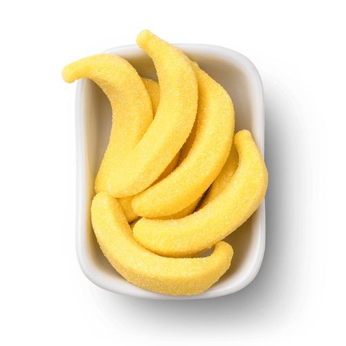 Bala de Gelatina Banana 250g