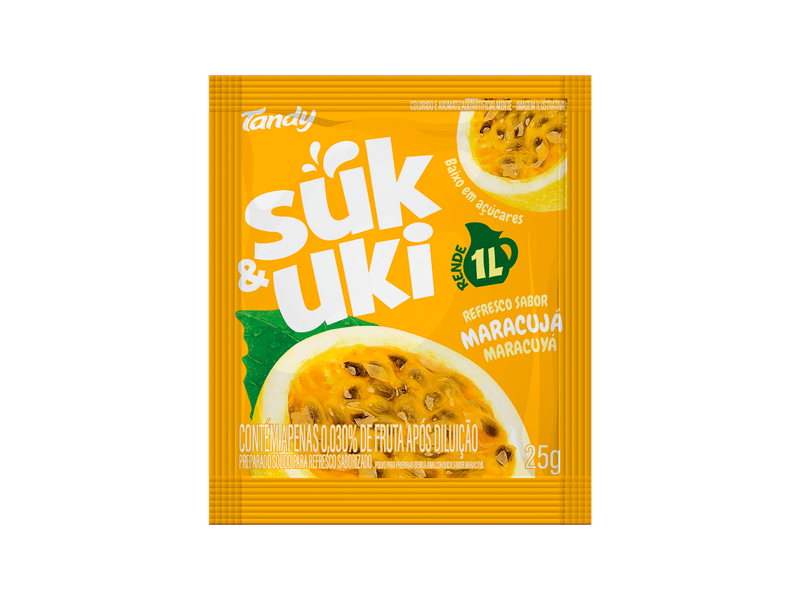 Refresco em Pó Maracujá - Docile.com.br