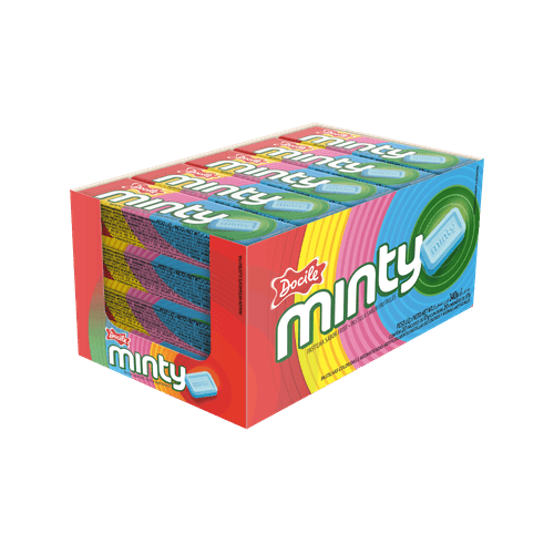 MINTY FRUIT 17G CAIXA COM 30 DISPLAYS