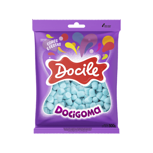 DOCIGOMA MINI SINO 500G CAIXA COM 20 PACOTES