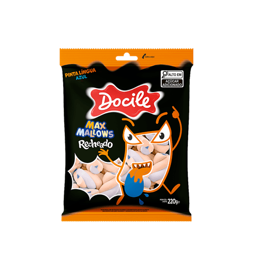 MAXMALLOWS RECH TWIST PINTA LINGUA 220G CAIXA COM 12 PACOTES