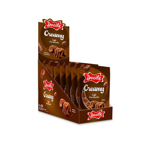 DOCIGOMA CREAMY CAFE 100G CAIXA COM 4 DISPLAYS