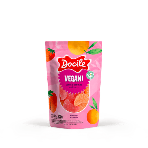 DOCIGOMA VEGAN GOMOS SORT 100G CAIXA COM 4 DISPLAYS