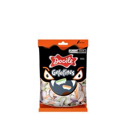 Bala de Gelatina Dentes de Monstro Halloween 80g - Docile