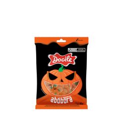 Bala de Goma Abóbora Halloween 80g - Docile