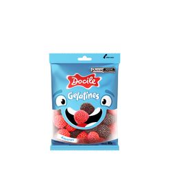Bala de Gelatina Amoras 80g - Docile