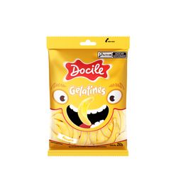 Bala de Gelatina Bananas 250g - Docile