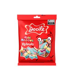 Marshmallow Recheado Colorido 220g - Docile
