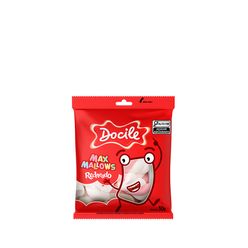 Marshmallow Recheado Rosa/Branco 50g - Docile