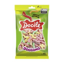 Bala de Goma Minhocas Azedinhas 900g - Docile