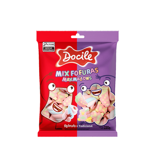 Marshmallow Mix Fofuras 220g - Docile