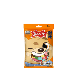 Bala de Gelatina Criamigos Pedro e Meg 70g - Docile