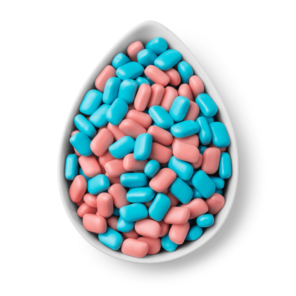 Pastilha Mini Minty Tutti-Frutti Unicórnio com 12 potes de 14g