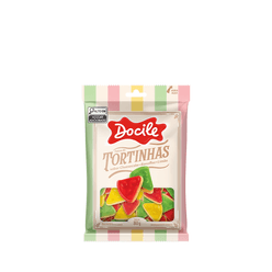 Bala de Gelatina Tortinhas Docile 80g