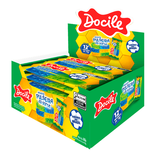 DP Pulseiras da Sorte - 12 unidades com 15g