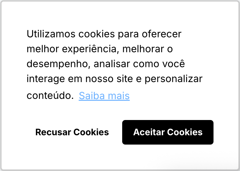 Aviso de Cookies